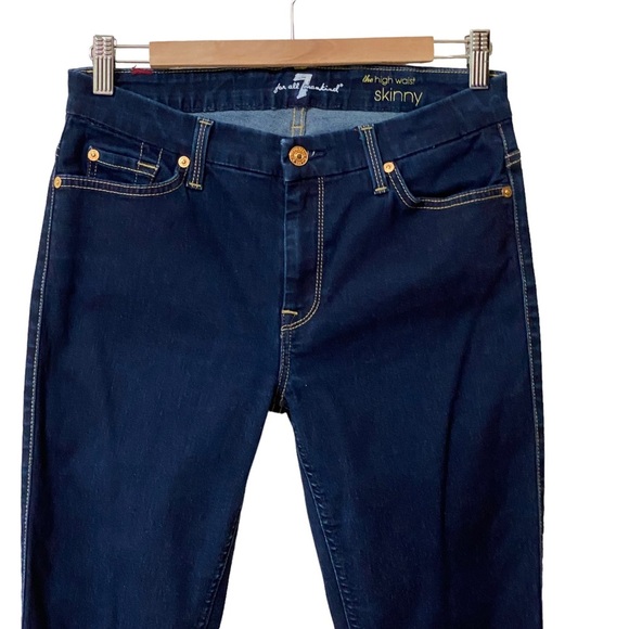 7 For All Mankind The‎ High Waist Skinny - Picture 4 of 12